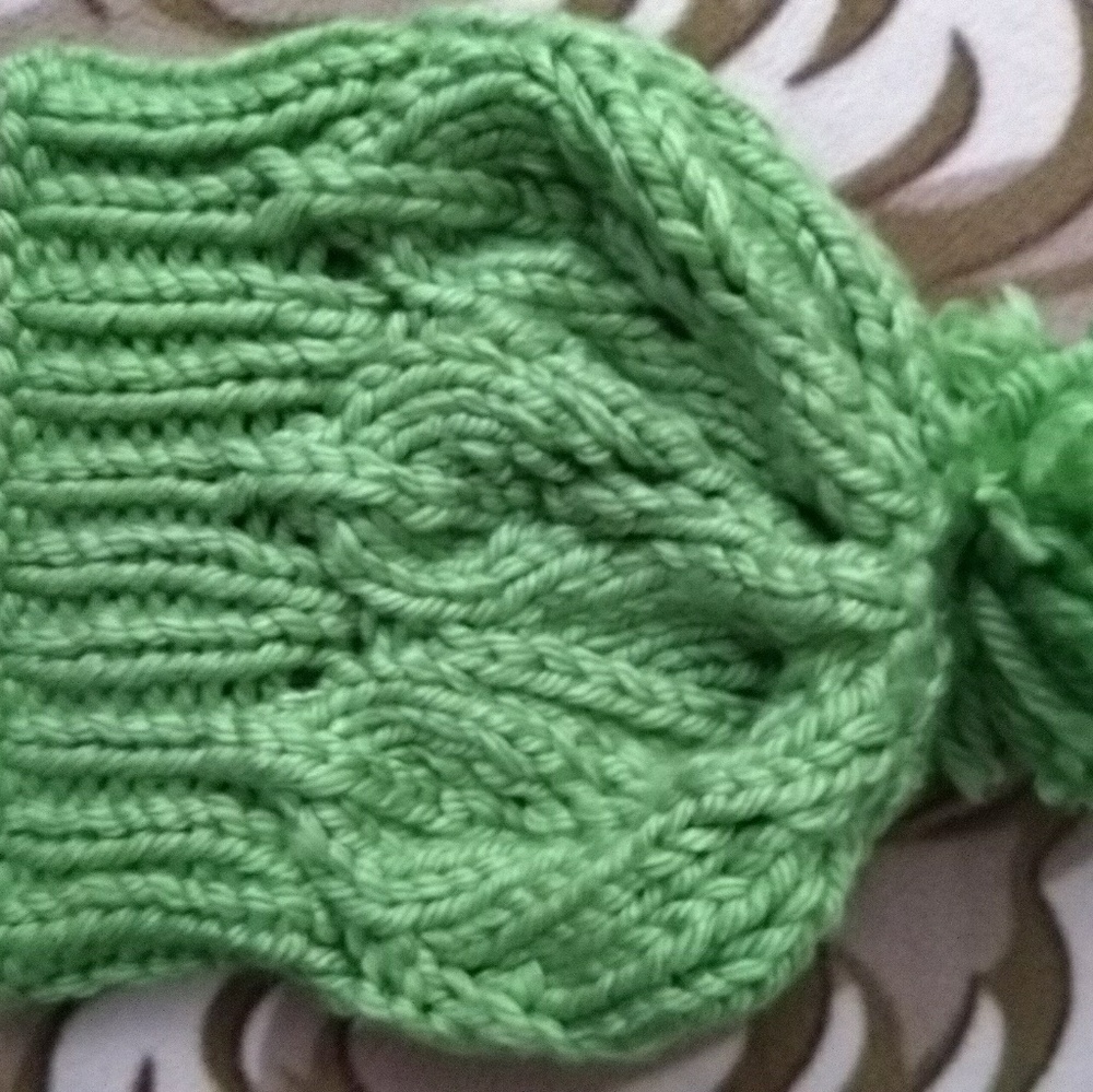 Green hat